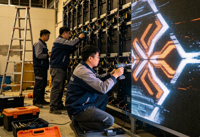 深圳会议室 LED 屏上门安装调试服务.jpg 深圳会议室 LED 屏上门安装调试服务.jpg